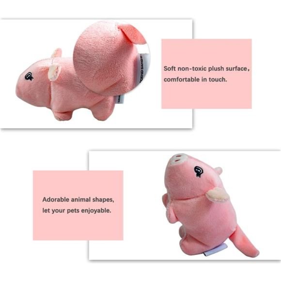 Squeaky Plush DogToy Pack Small Stuffed PuppyChew 12Dog Toys Bulk with Squeakers - Picture 6 of 6